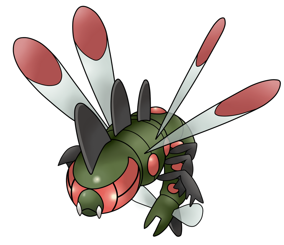 Yanmega by ApplewoodArt on DeviantArt