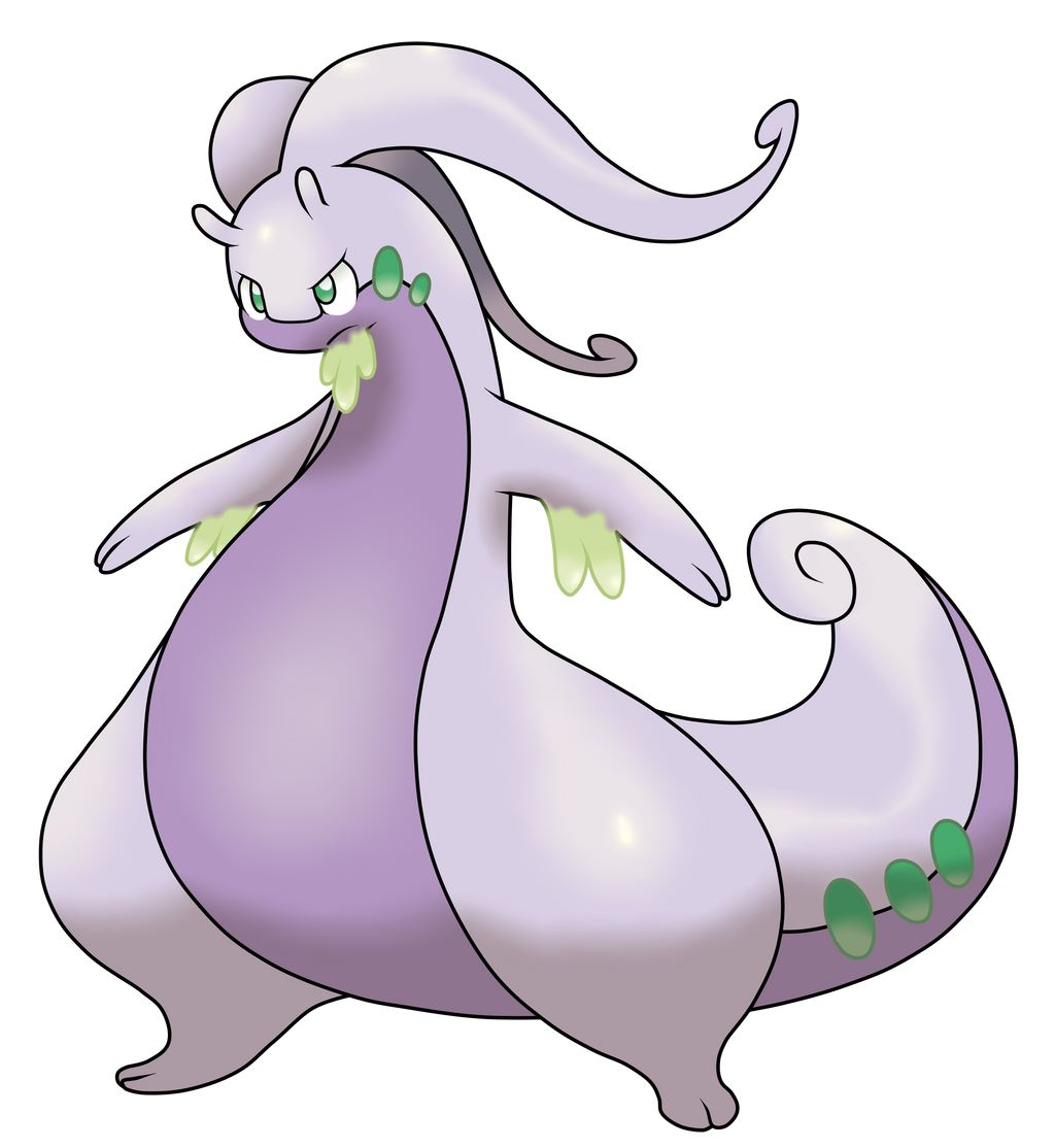 Goodra Color In Goodra by ApplewoodArt on DeviantArt