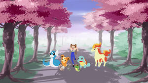 Little me with my pokemon