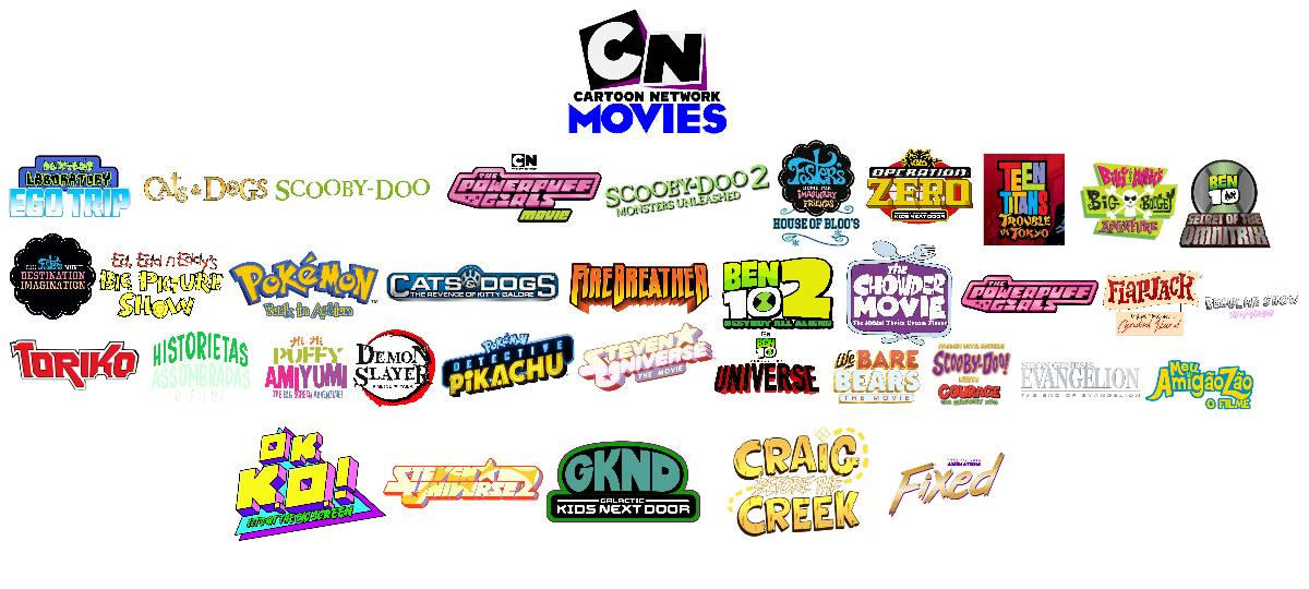Program Lineup Full Deviantart My Cartoon Network Movies AU Lineup by LucasTheChesireDog20 on DeviantArt