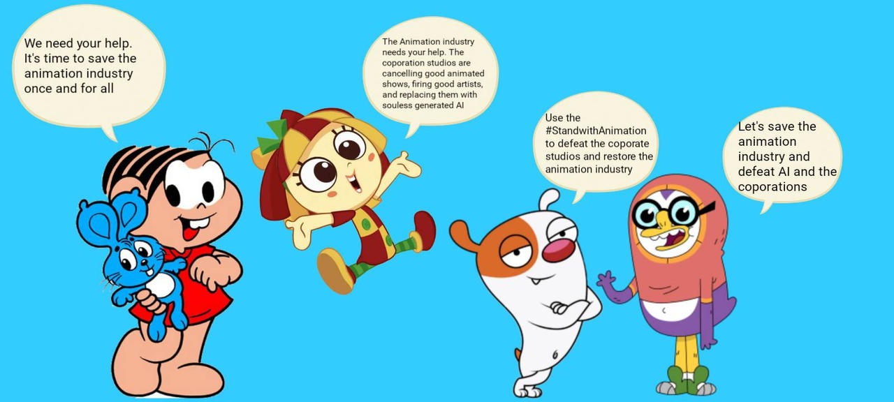#StandwithAnimation (ft. 4 Brazilian Characters) by ...