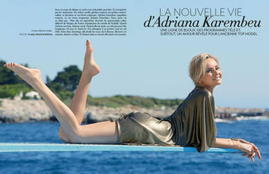 Adriana Karembeu - Paris Match 3346 (p.50-51)