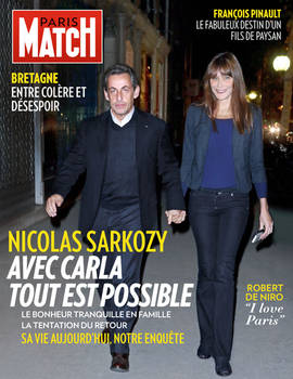 Nicolas Sarkozy - Paris Match 3362 (couverture)