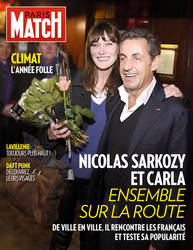 Nicolas Sarkozy - Paris Match 3379 (couverture)