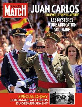 Juan Carlos - Paris Match 3394 (couverture)