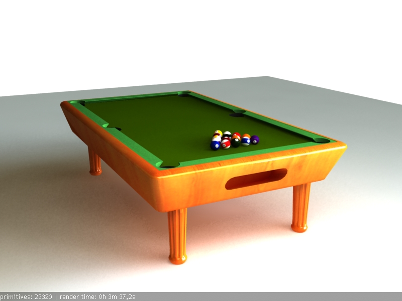 3D Pool Table