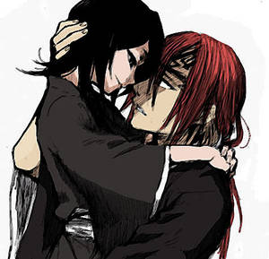 Renji and Rukia