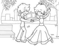 Collab: Daisy and Luigi .:Dance:.