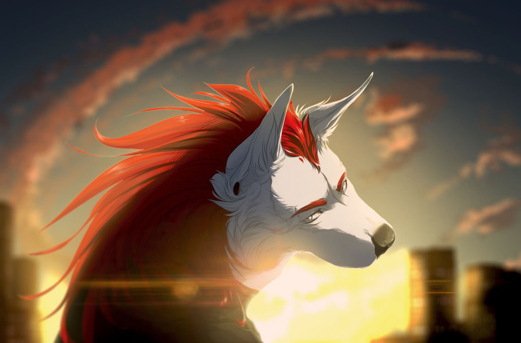 White wolf by Attury-Co on DeviantArt