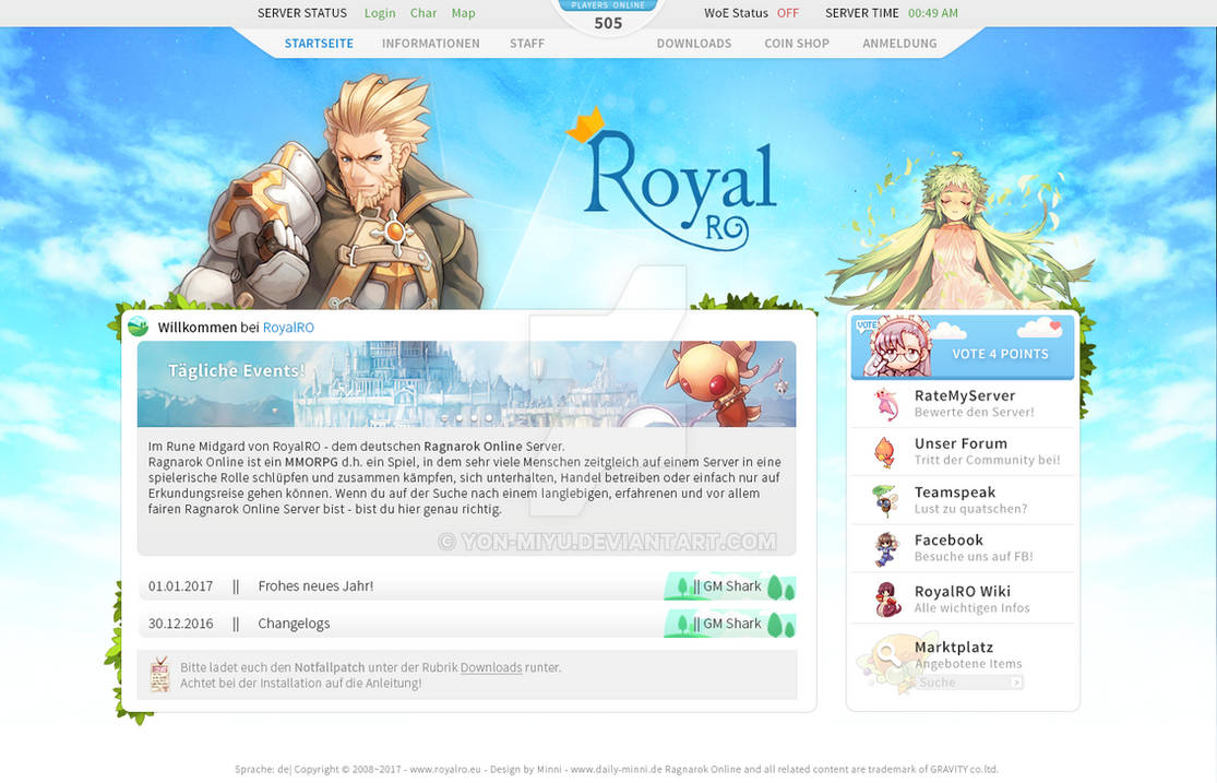 Vanro Ragnarok Ragnarok Online Design by Yon-Miyu on DeviantArt