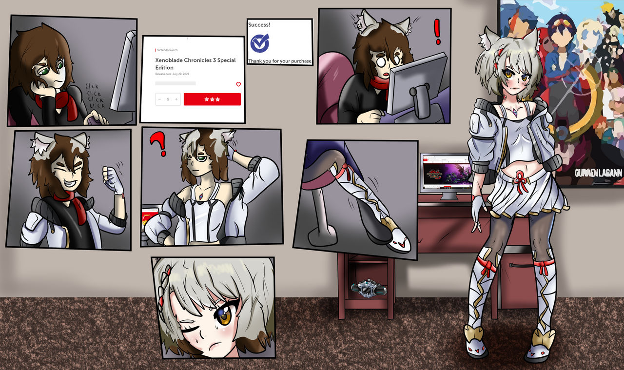 Waiting For Xenoblade Chronicles 3 TG/TF Sequence by Gaminglover on  DeviantArt