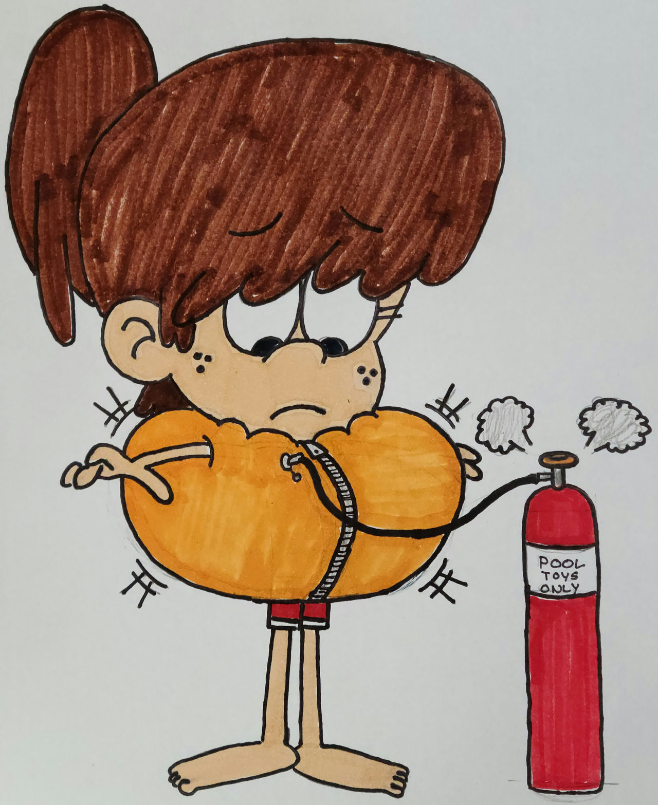 Deviantart Life Jacket LJ's Ballooned Life-Jacket by angel1985 on DeviantArt