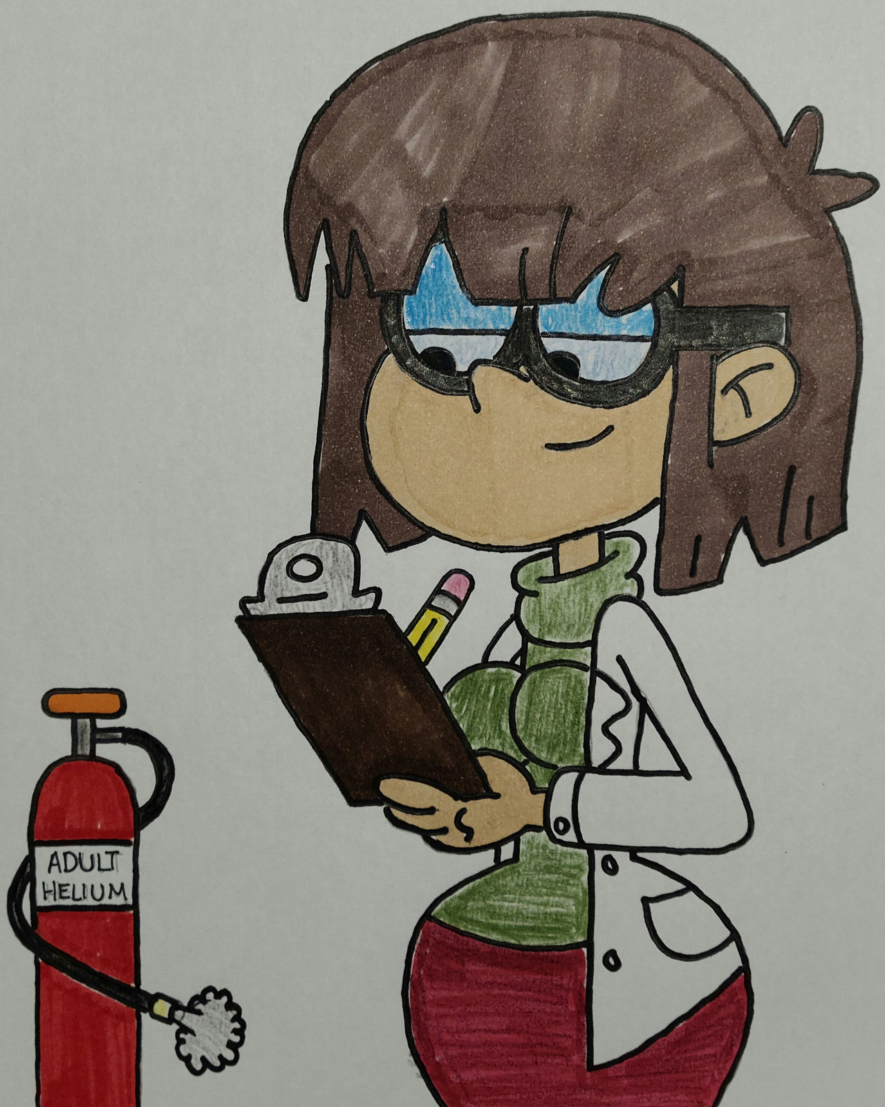 Lisa's Adult Inflation Test by angel1985 on DeviantArt