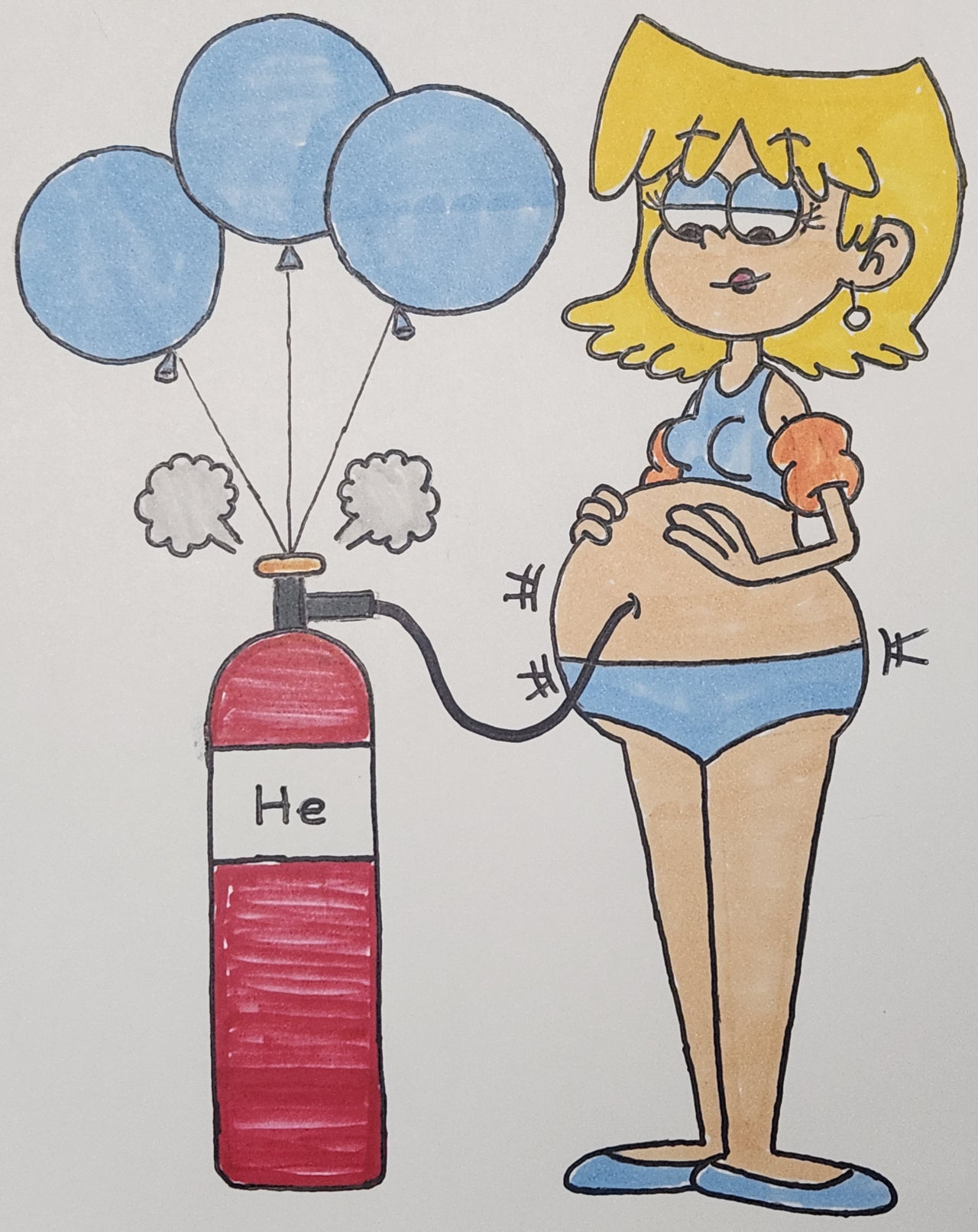 Kids Inflation Deviantart Lori's Belly Inflation by angel1985 on DeviantArt