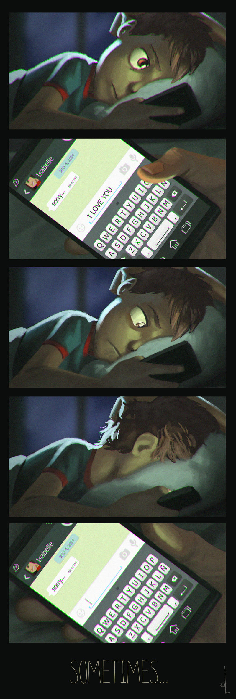 SOMETIMES... by omarito