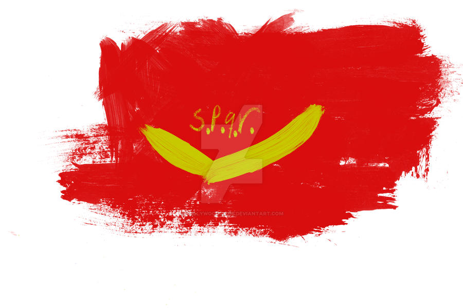 Alternate Rome Flag Deviantart Roman Flag by HollywoodMars on DeviantArt