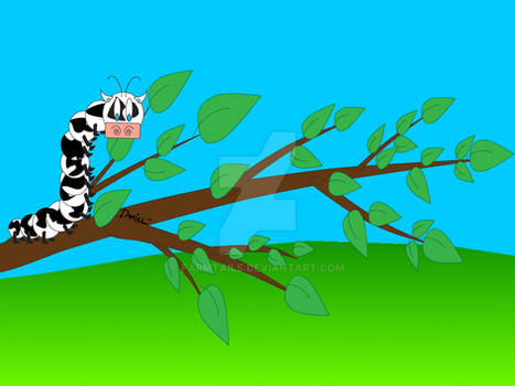 Cowterpillar on a Branch -Improved-