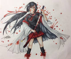 -Blood-C- Saya Kisaragi