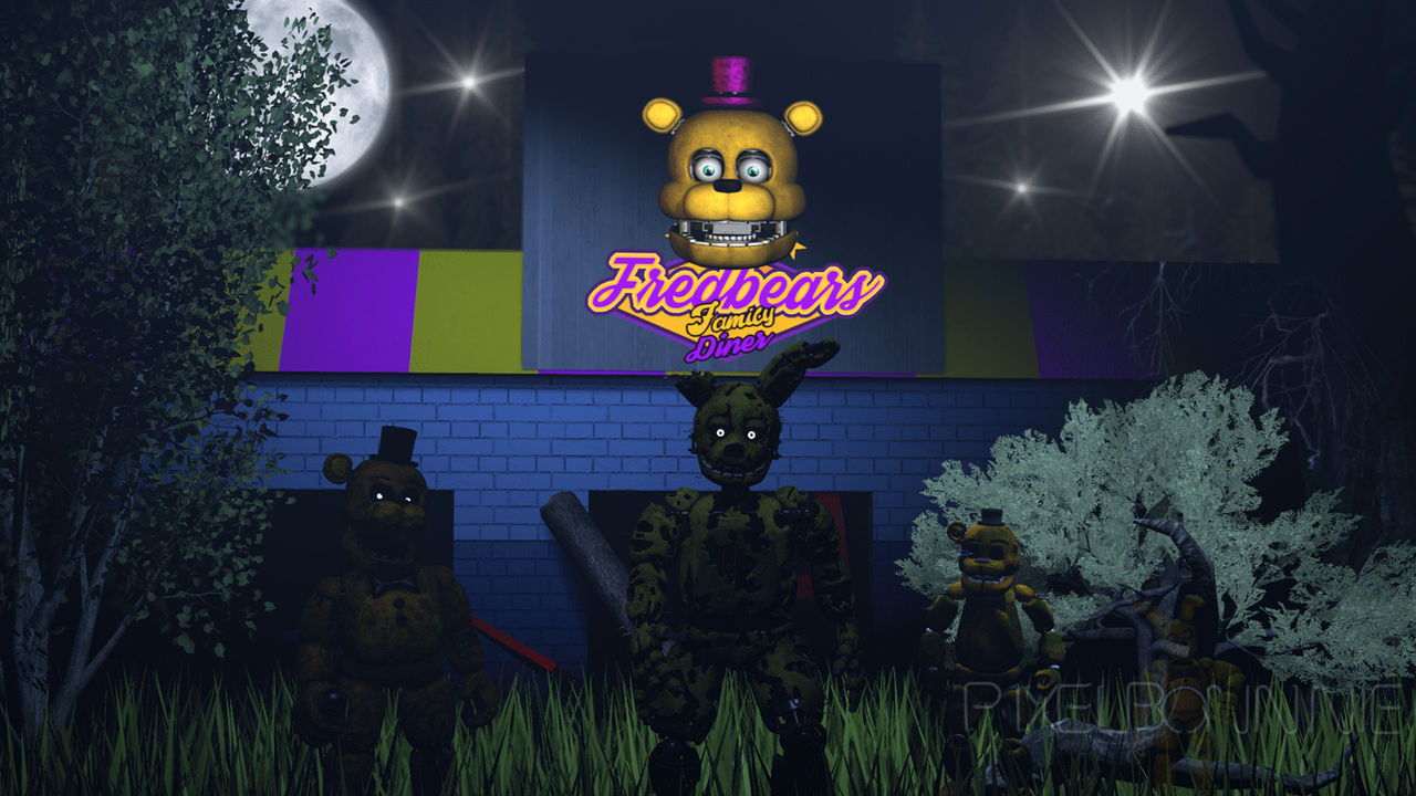 Fredbear's Family Diner 1983 (Part 9 Hide and Seek Reaction) SPRINGTRAP IS  HERE! 