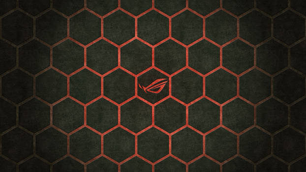 Hexagon UltraHD 4K wallpaper - ROG