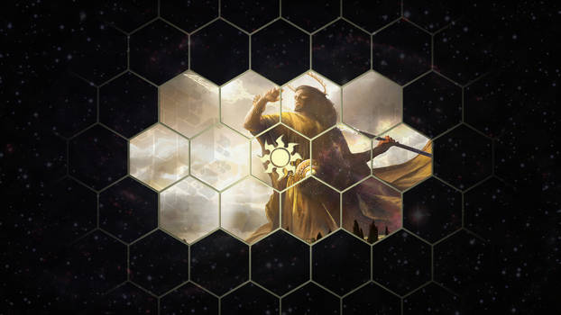 Hexagon - MtG - Heliod, God of the Sun {W}