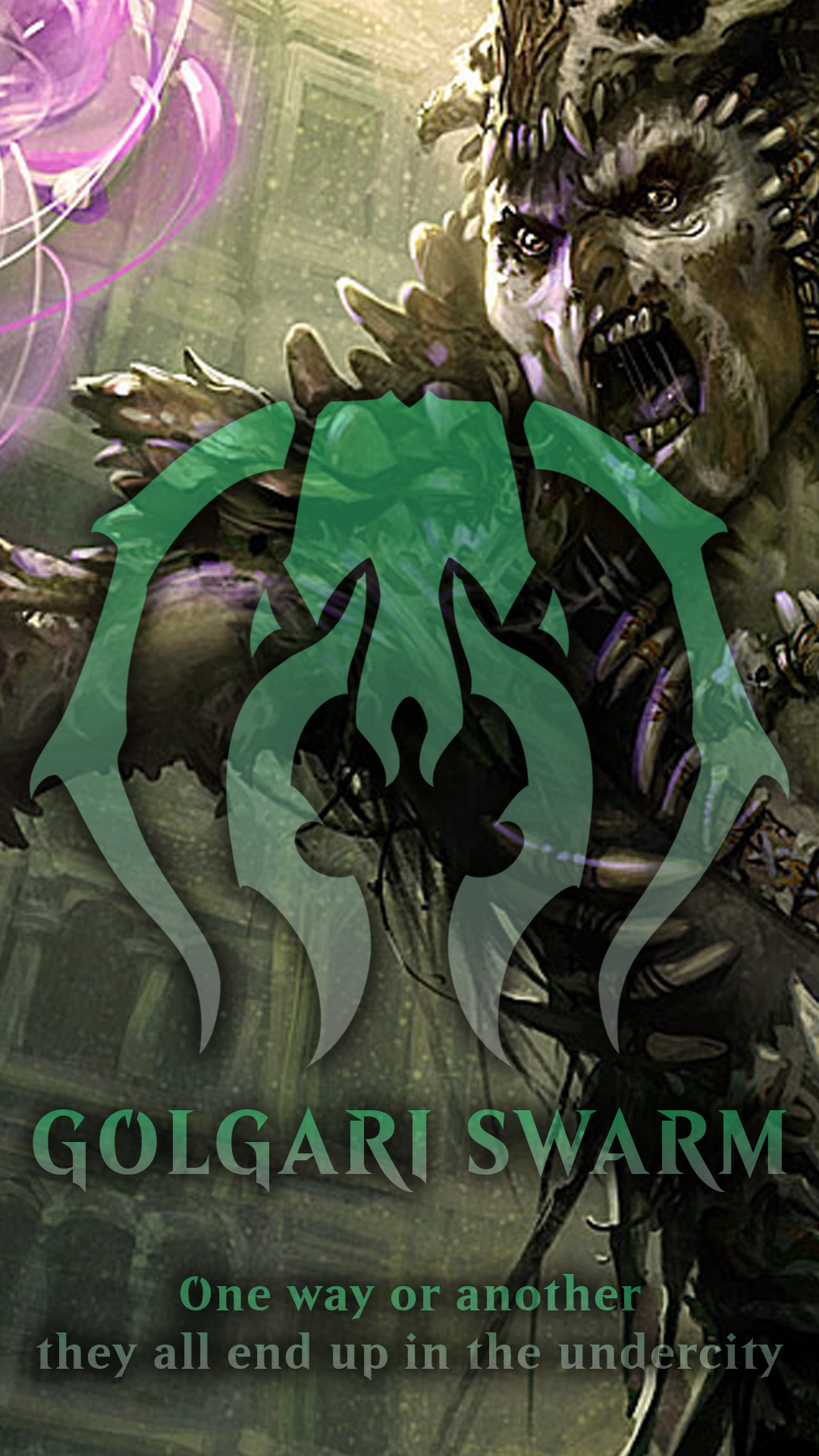 Galgori Golgari Swarm Smartphone Wallpaper 1080p by Locix-ITA on DeviantArt