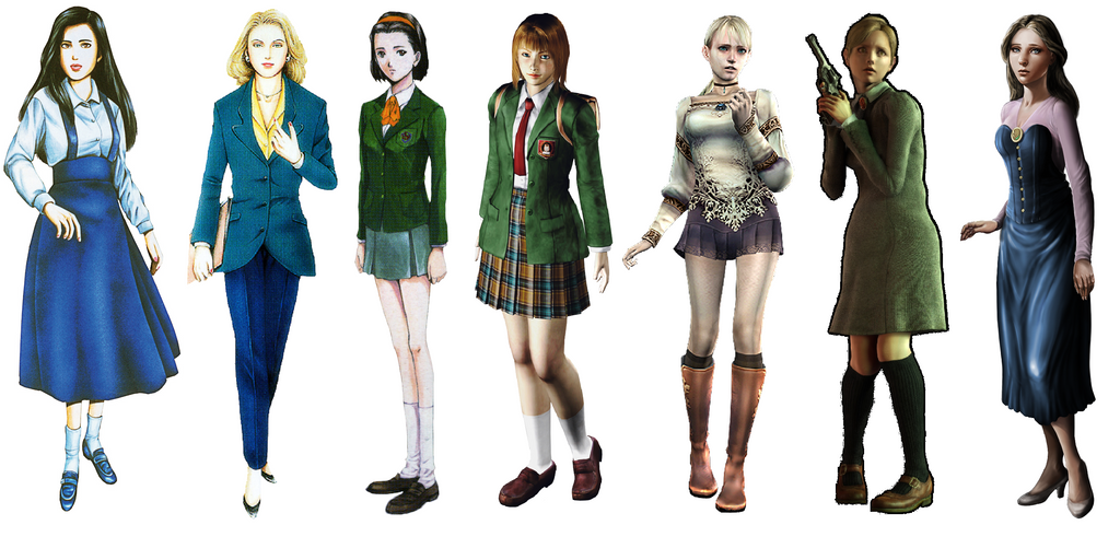 All Clock Tower Series Main Characters by ScissorBoy1995 on DeviantArt