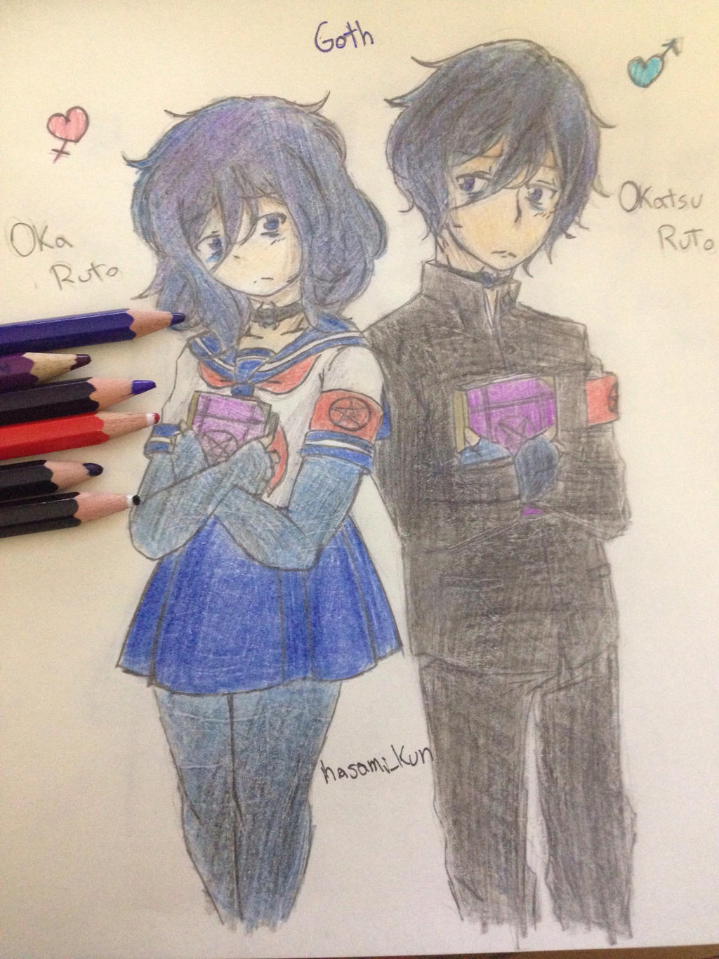 Oka Rudo Oka Ruto and Okatsu Ruto by ScissorBoy1995 on DeviantArt