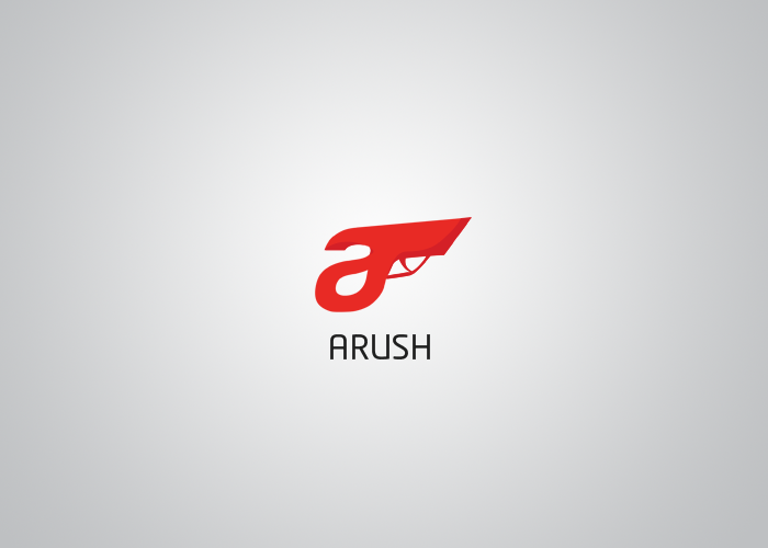 Arush R Aarush Logo How To Draw Aarush Logo 😍🤩 #viralshort #shorts