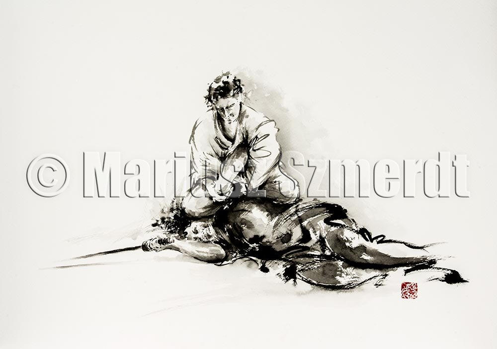 Samurai wild attack by MariuszSzmerdt Samurai wild attack by MariuszSzmerdt