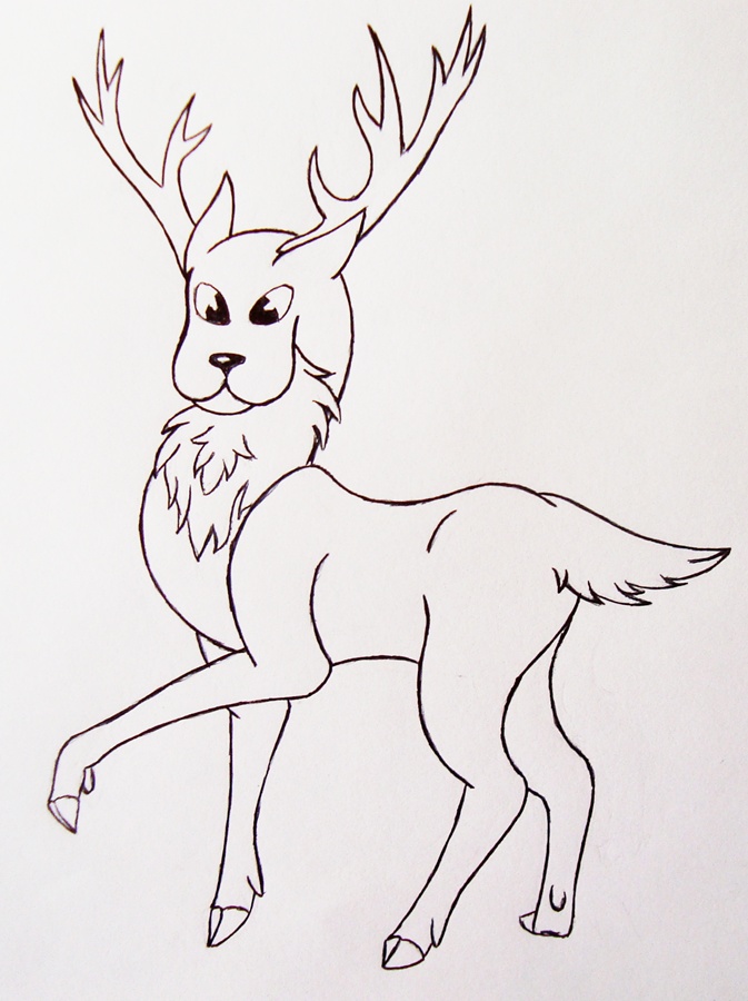 Reindeer - Outlines