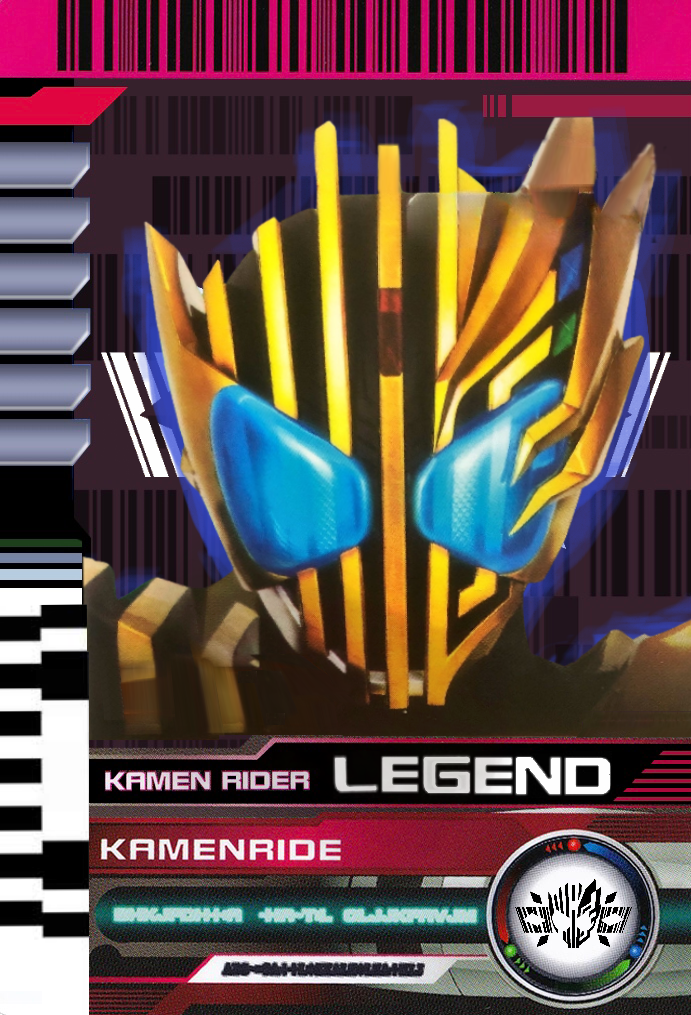 Decade Legend card for Legend driver (front) by KamenFanArt on DeviantArt