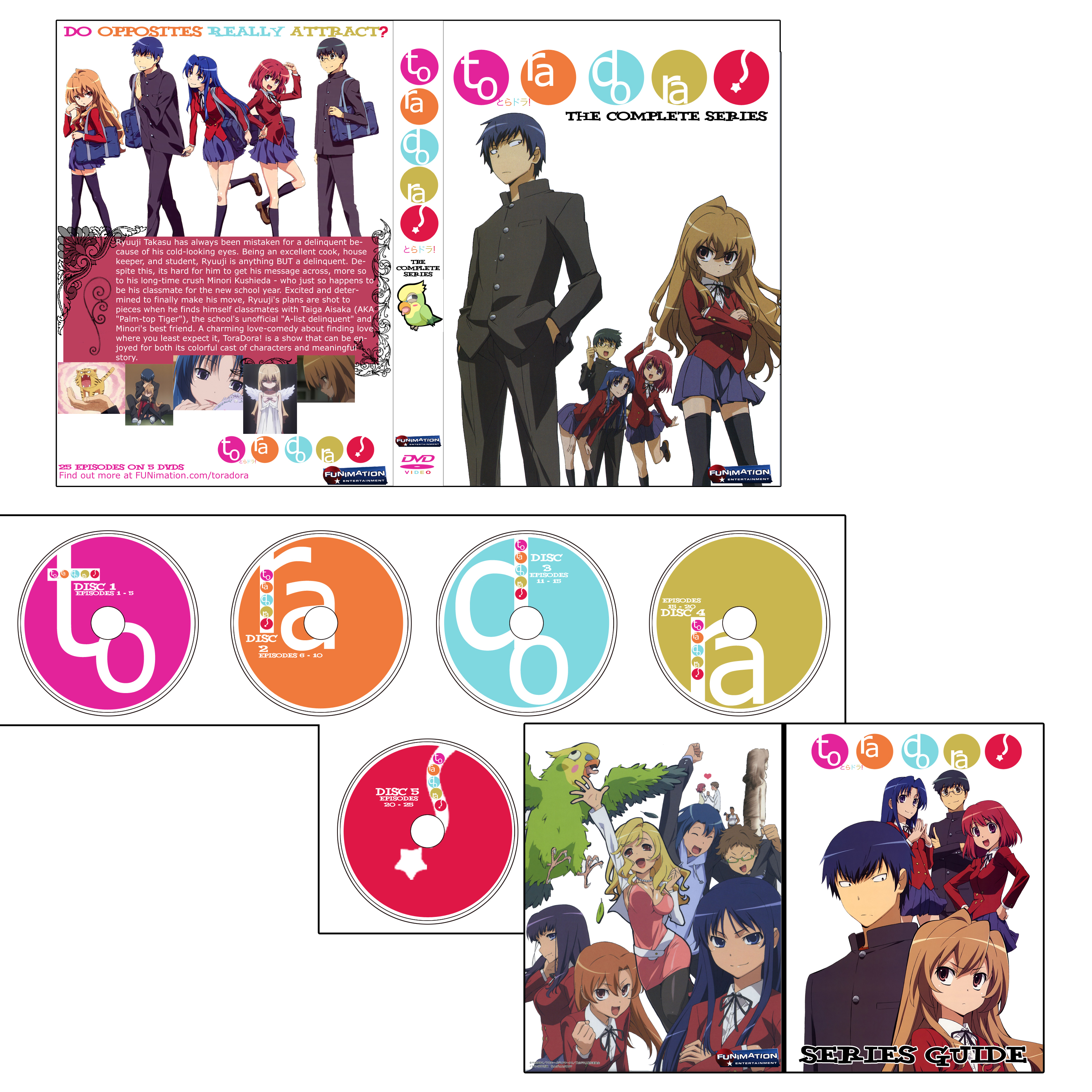 Toradora! Set 1 Blu-ray