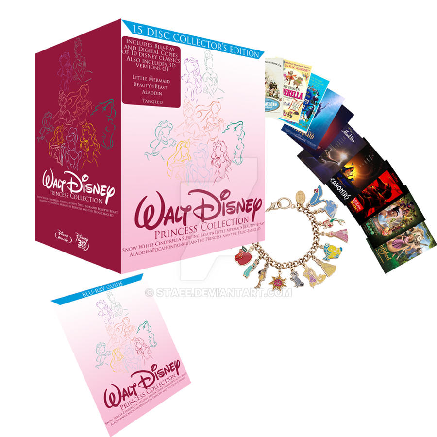 Walt Disney Princess Blu Ray Collection Full View By Staee On Deviantart Walt Disney Princess Blu Ray Collection Full View By Staee On Deviantart