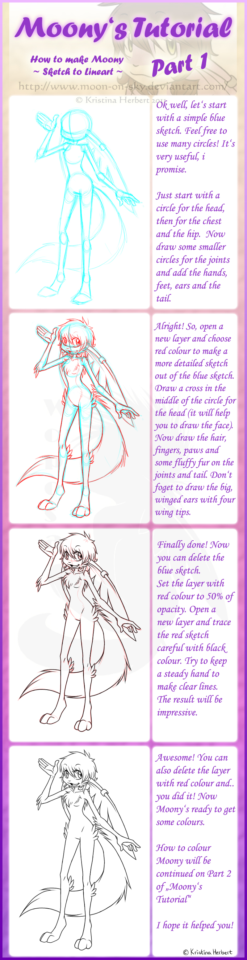 Moony's Tutorial - Lineart