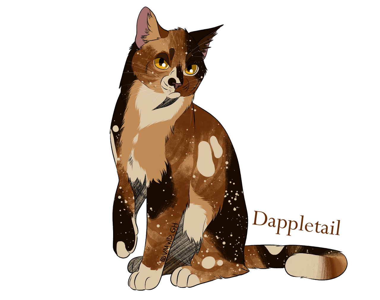 Dappletail/ Plume Cendree