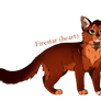 Firestar (heart)/ Etoile (Coeur) de Feu