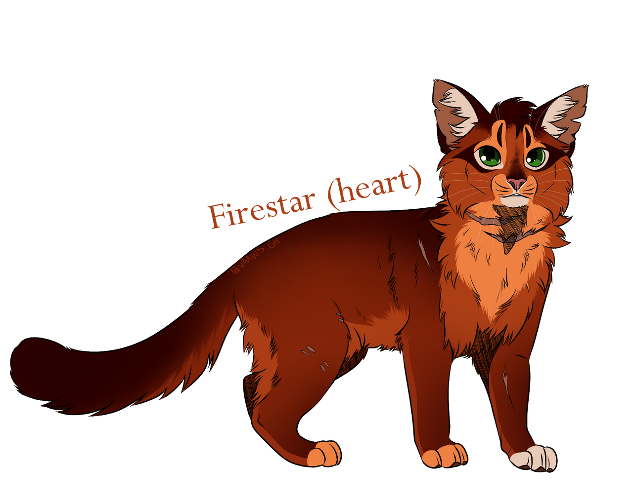 Firestar (heart)/ Etoile (Coeur) de Feu