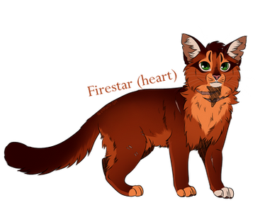 Firestar (heart)/ Etoile (Coeur) de Feu