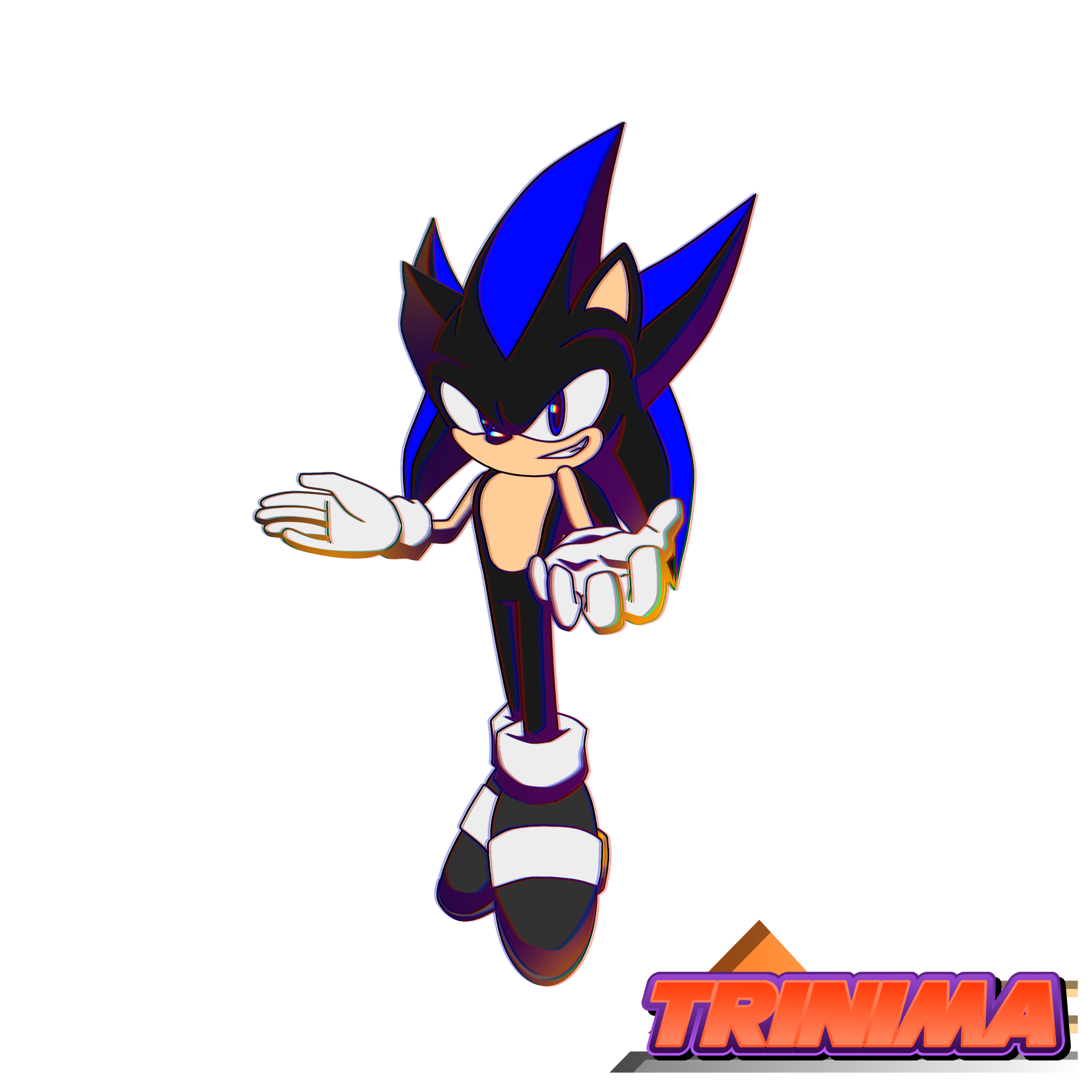 Darkspine Sonic by Trinima on Newgrounds