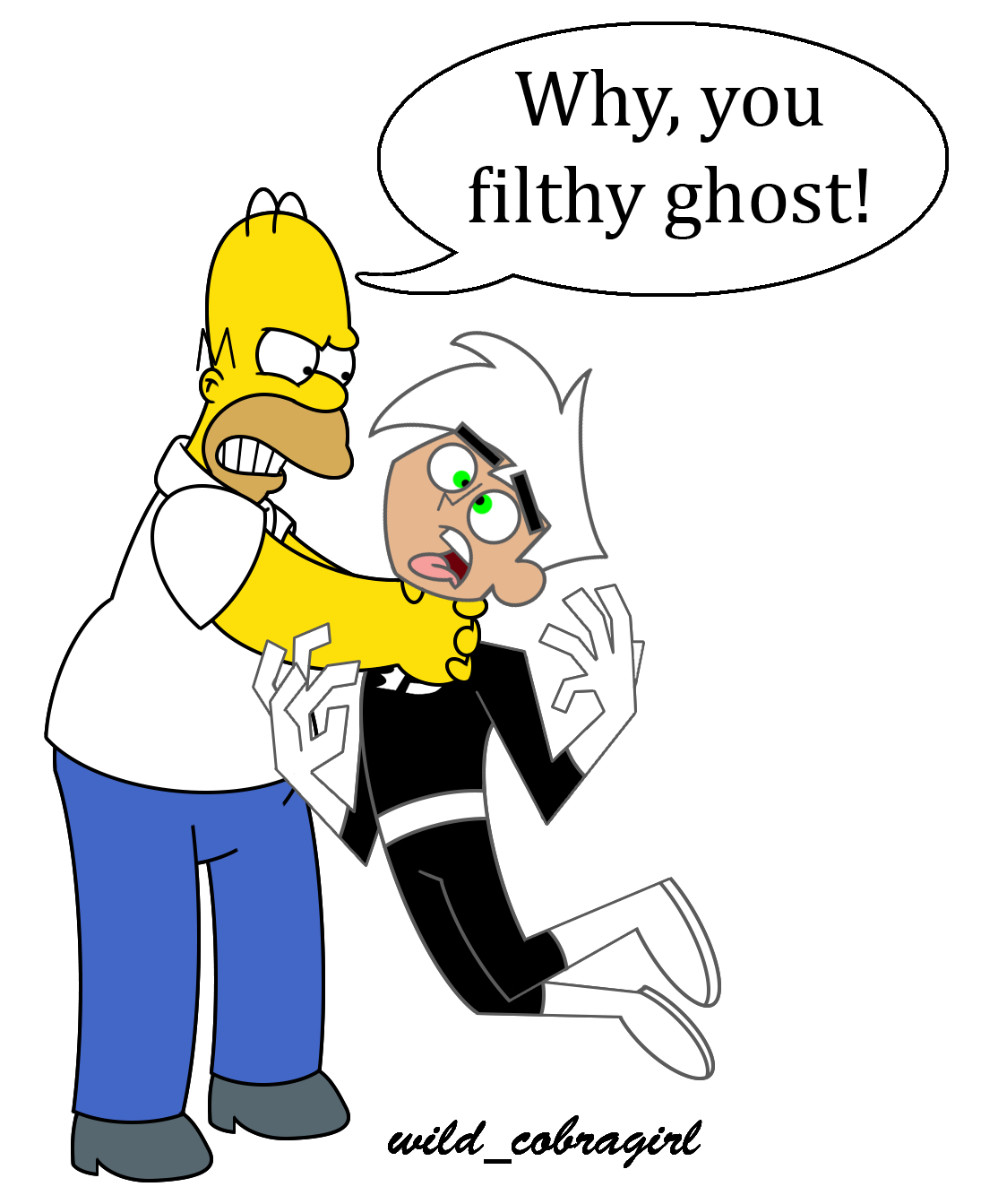 Strangling Ghost Strangling a ghost by wild-cobragirl on DeviantArt