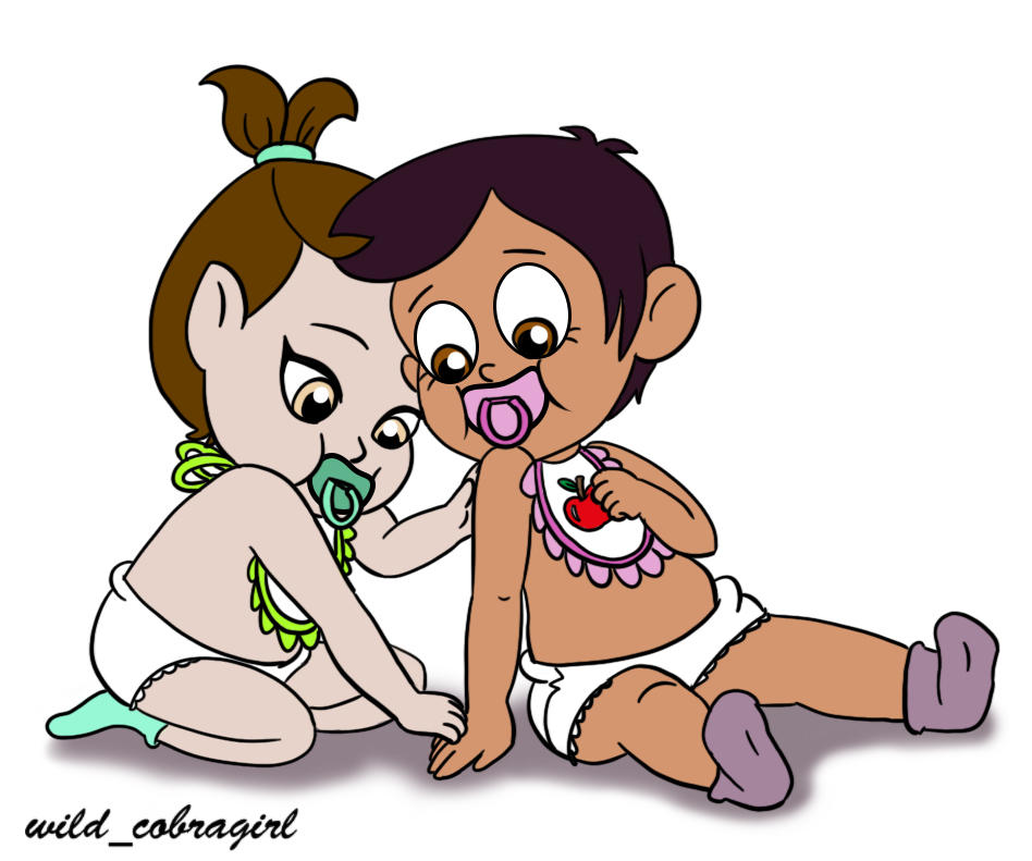 Baby Luz and baby Amity by wild-cobragirl on DeviantArt