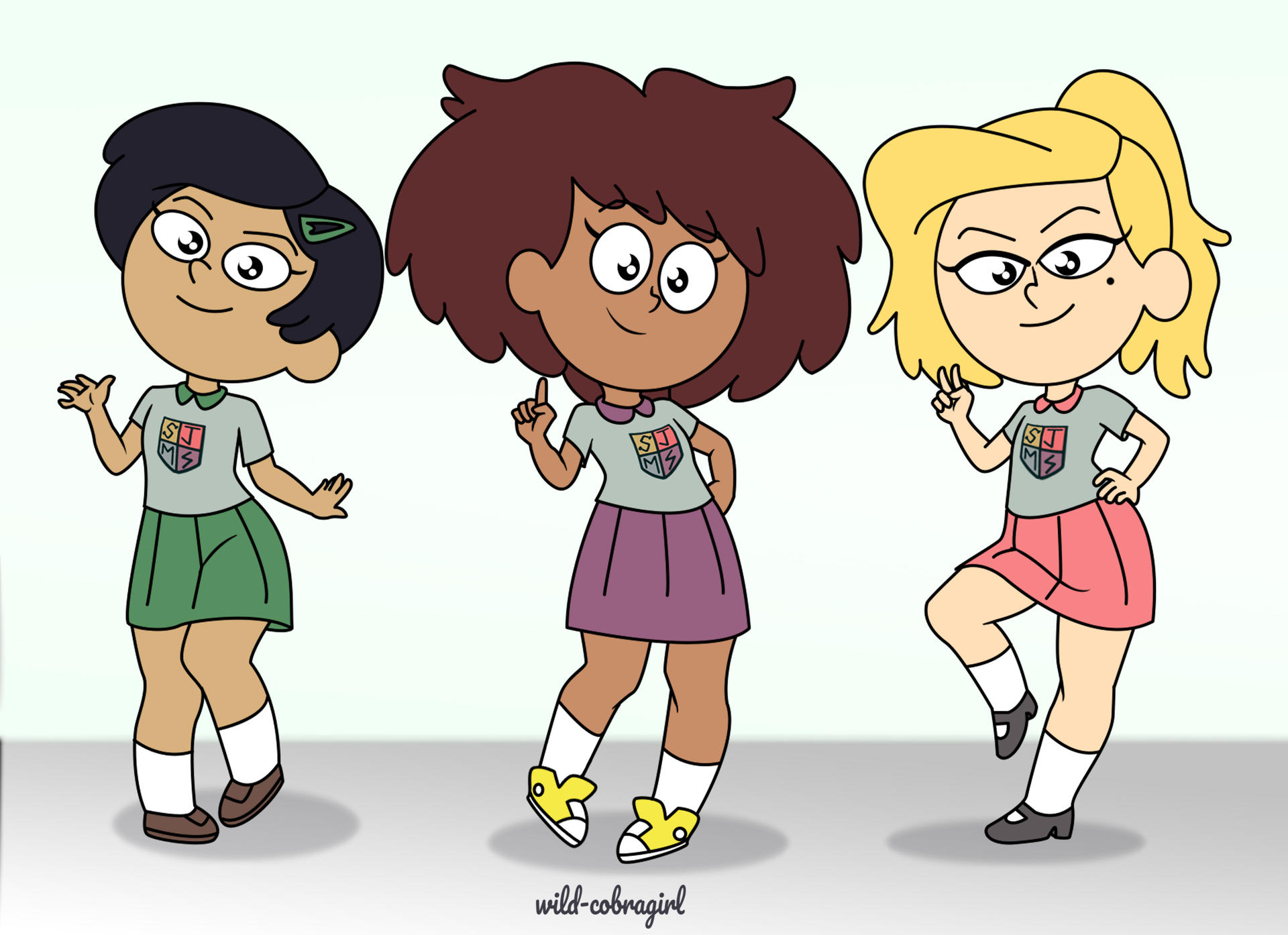 Amphibia Girls by wild-cobragirl on DeviantArt