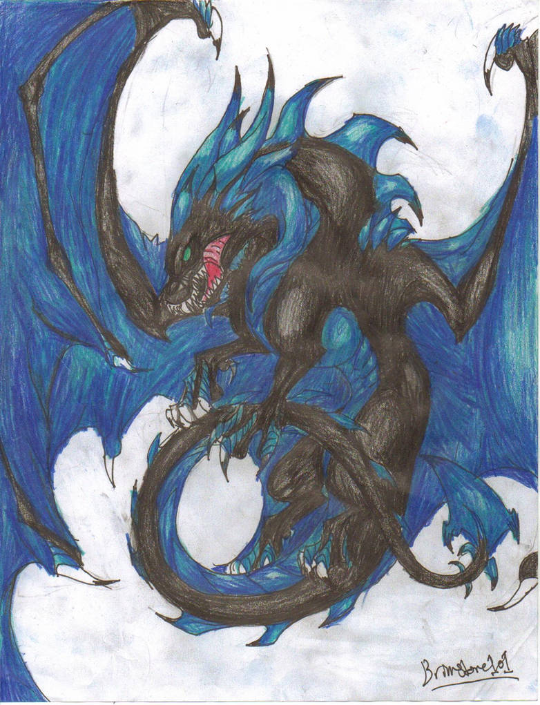 Midnight Dragon by brimstone101 on DeviantArt