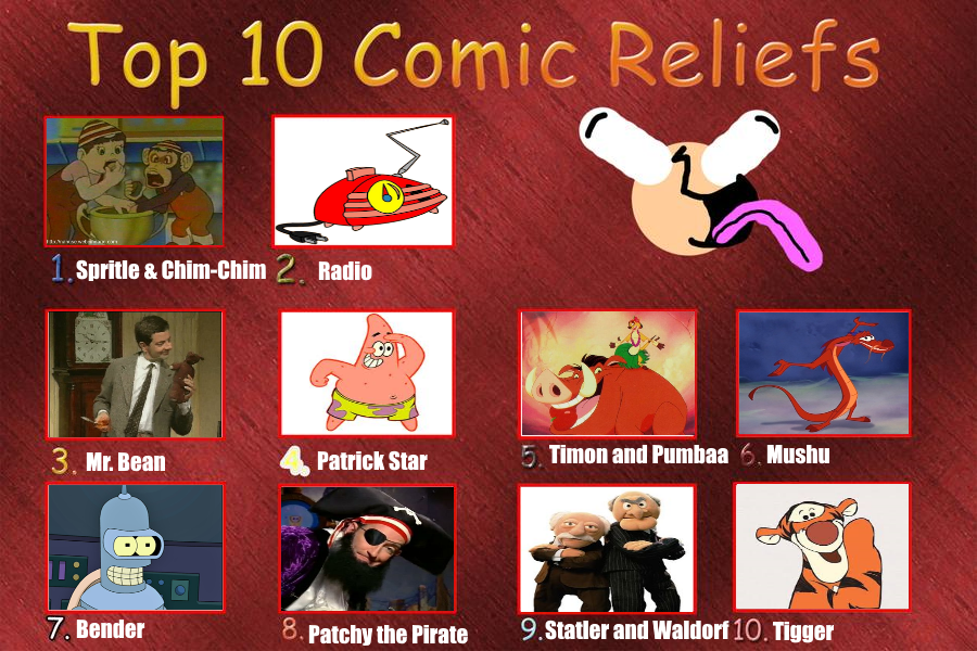 top 10 comic reliefs meme blank by JasperPie on DeviantArt