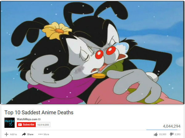 Top 10 Saddest Anime Deaths by LewdChuckE on DeviantArt
