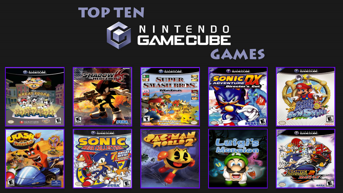 Top 10 on sale nintendo gamecube games