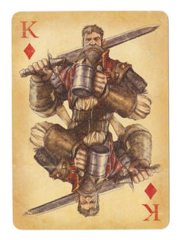 Fable Cards: King of Diamonds