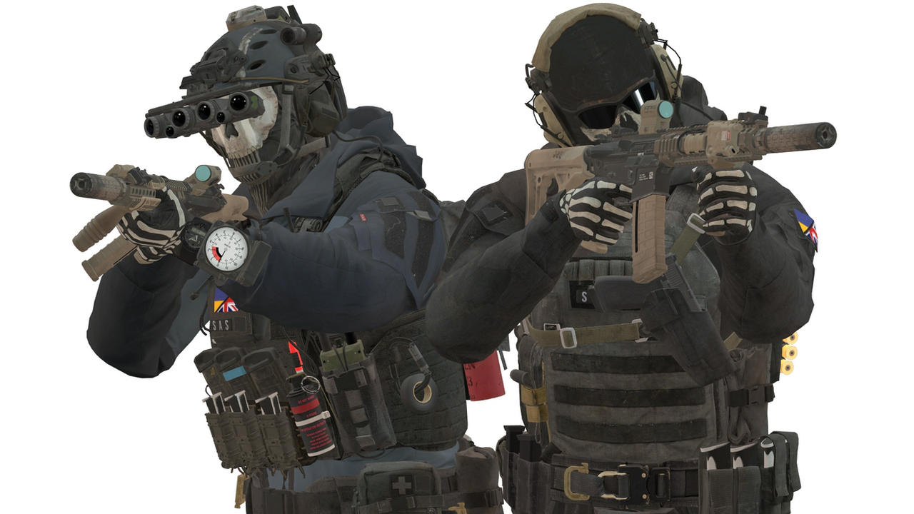 Cod Mmd COD MW Ghost DL(MMD ONLY) by 32Rabbit on DeviantArt
