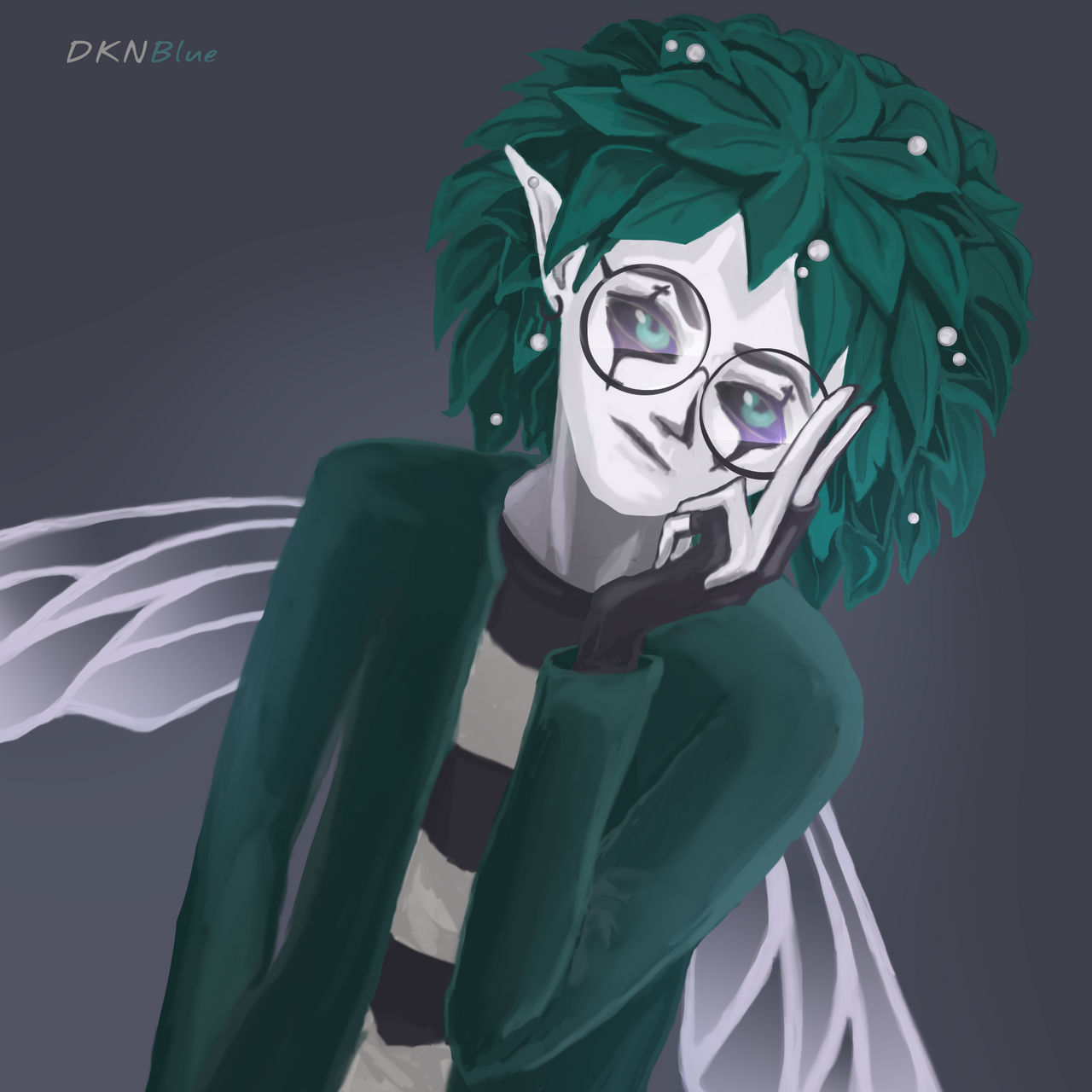 Grumpy elf by DKNBlue on DeviantArt